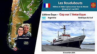 Acteurs-Locaux 'Les Boudubouts' 110ème étape - Cap sur l'Antartique