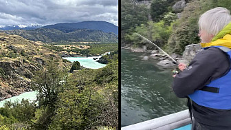 Acteurs-Locaux 'Les Boudubouts' 127ème étape au CHILI - Pêche miraculeuse dans le plus grand lac