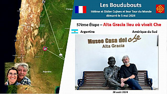 Acteurs-Locaux 'Les Boudubouts' 57ème étape en Argentine - la maison d'enfance du CHE à Alta Gracia